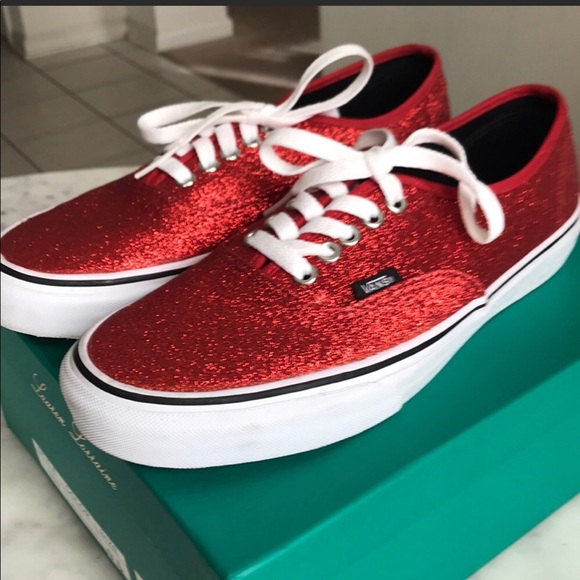 ruby red vans